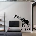 Exemple de stickers muraux: Girafe Afrique (Thumb)